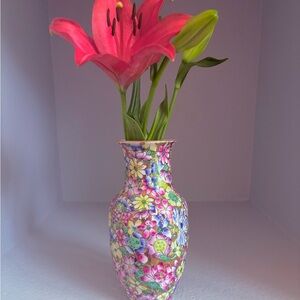 Porcelain Floral Vase โจ๐ทโจ